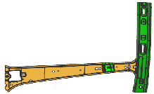 B柱内板焊接总成